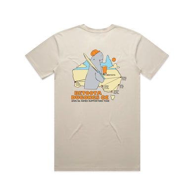 BETOOTA DUGONGS ASHES TOUR TEE