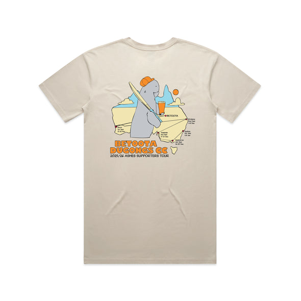 BETOOTA DUGONGS ASHES TOUR TEE